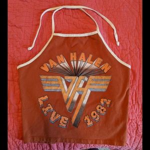 Vintage Van Halen Halter Top 1982